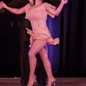 Latin dance costume